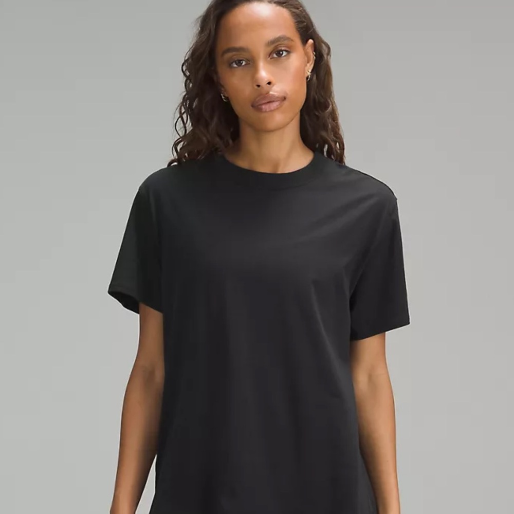 Lululemon All Yours Shortsleeve Shirt - Size 10 black